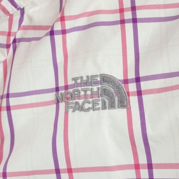 The North Face Jacket Womens Small White Hooded Hyvent Light Weight - Picture 7 of 16